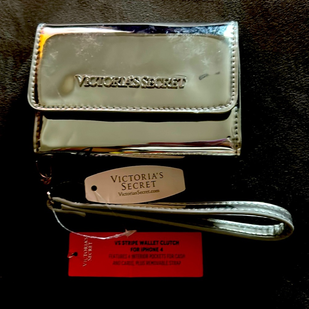 New - Victoria Secret Wallet Clutch for IPHONE 4.